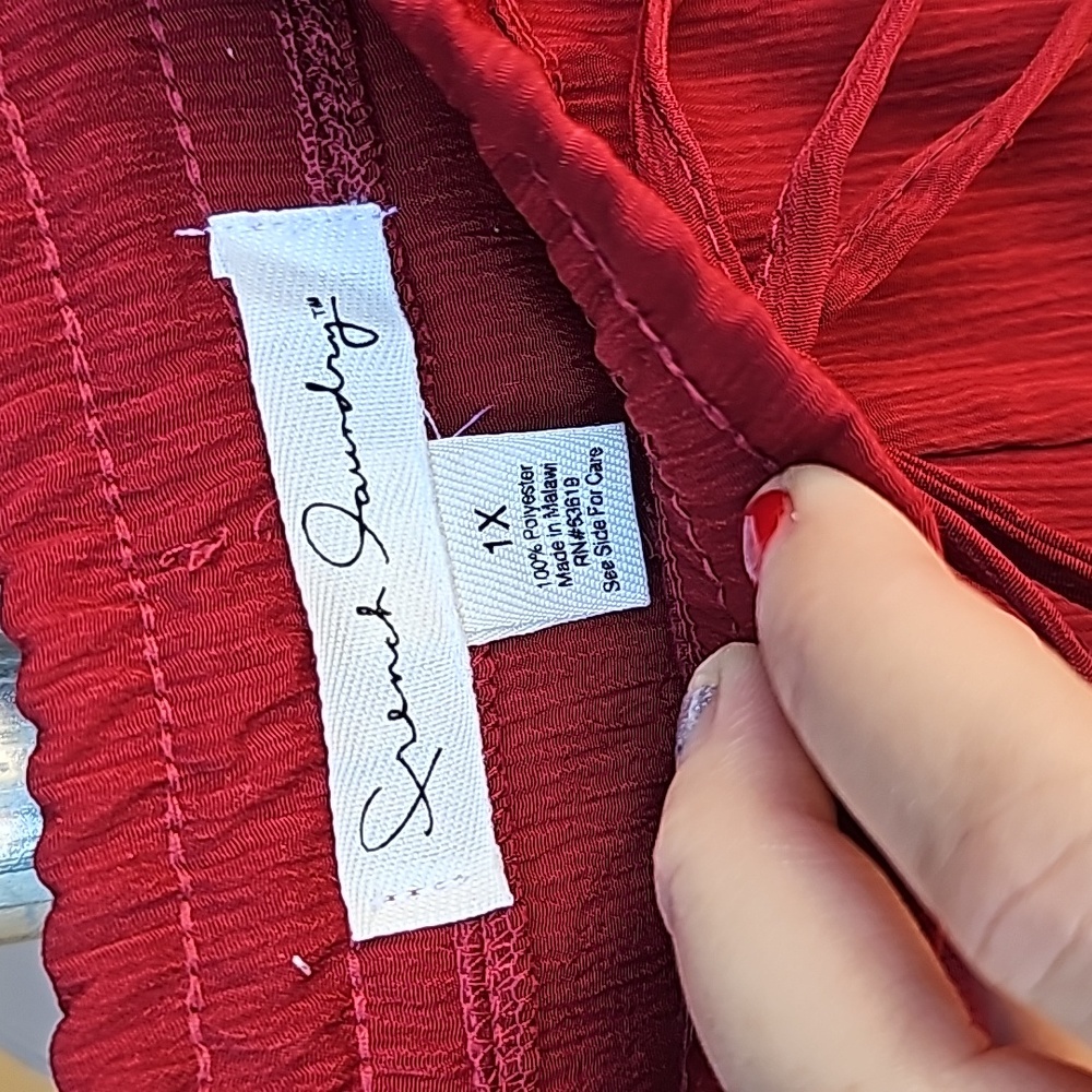 Plus size French Laundry polyester pants - Picture 4 of 4